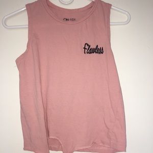 Pink tank top. Size S.